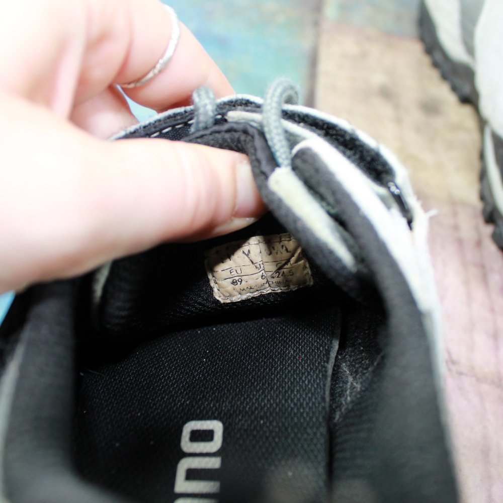 Shimano Gray Suede Mesh Mountain Biking Cycling Shoes Size 6 - Picture 7 of 9
